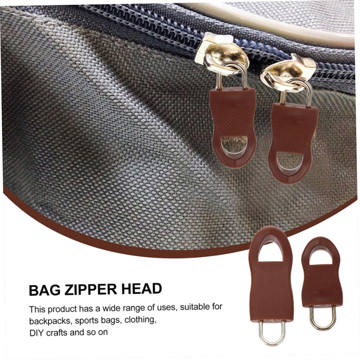 NUOBESTY Juego De 4 Piezas De Accesorios Para Mochila Con Cremalleras Desmontables Kit De Reparación De Cremalleras Fáciles De Usar 32 Unidades X 4