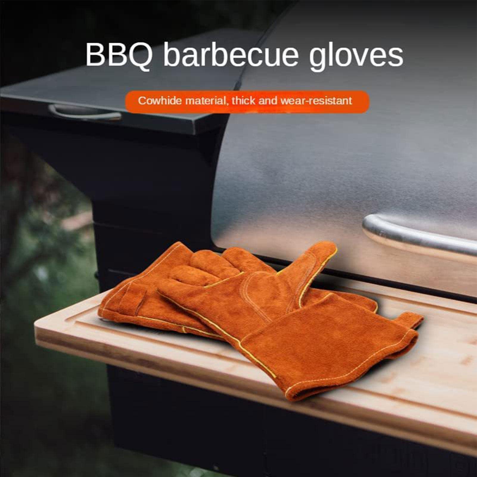 Guantes de cocina resistentes al calor, 2 piezas para horno de 2 piezas | Guantes de cocina seguros para barbacoa para manejar alimentos calientes directamente en freidora, parrilla | piezas | Guantes de cocina seguros para barbacoa para manejar alimentos