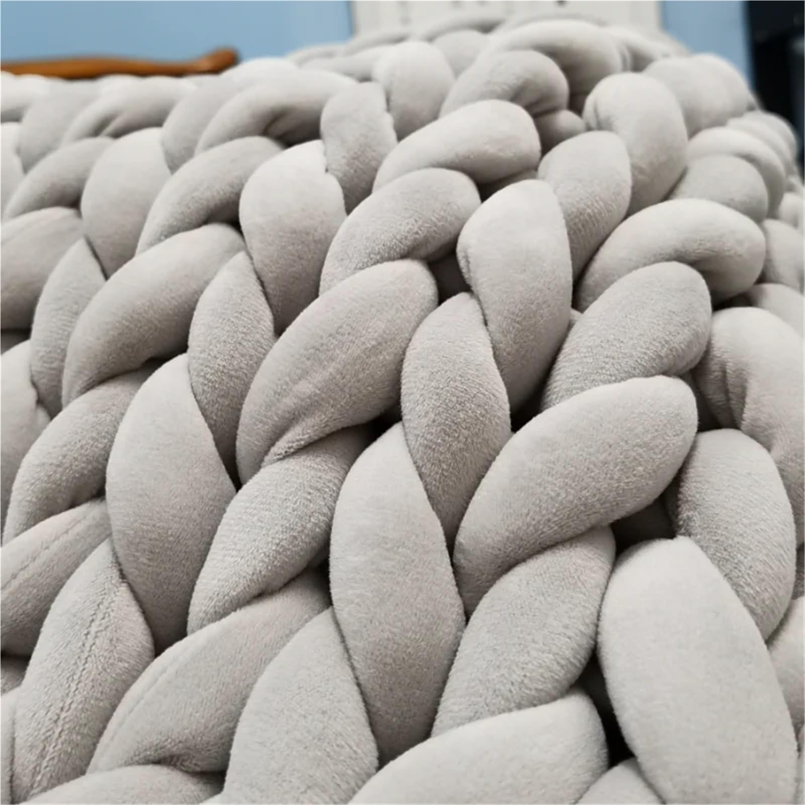 Hilo grueso Hilo grueso voluminoso de 0,5 KG/1, KG diámetro, 3cm espesor, tejido a mano, cesta hilo, manta, alfombras gigantes DIY(1.5KG-Dark Coffee)