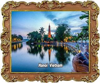 Hanoi Vietnam Travel Souvenirs Fridge Magnet City Attractions Refrigerator Magnets