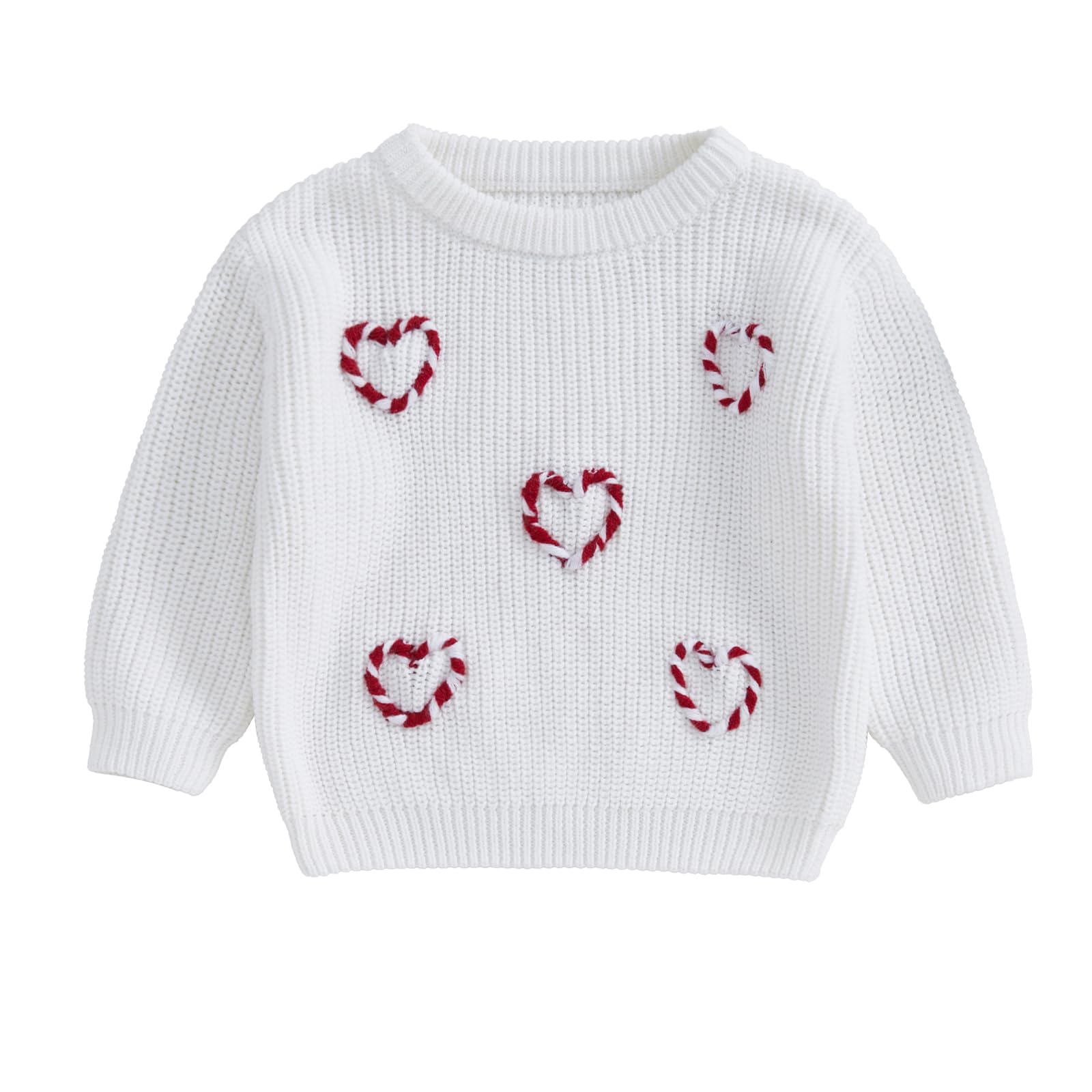 LSFYSZD Toddler Baby Girls Boys Halloween Pumpkin Sweaters Long Sleeve Crew Neck Winter Warm Knitwear Pullover Jumpers Top — view 29