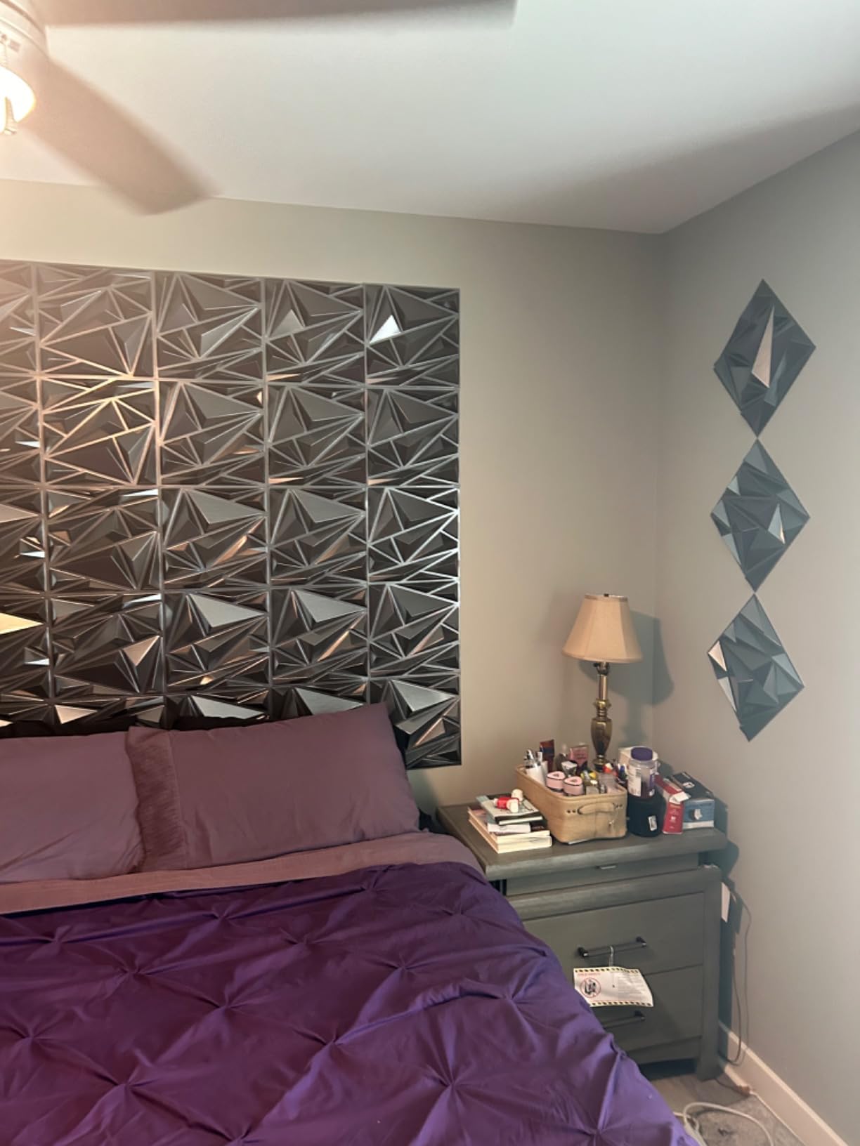 $8/mo - Finance STICKGOO 33 Pack 3D Wall Panels for Interior Wall Decor ...