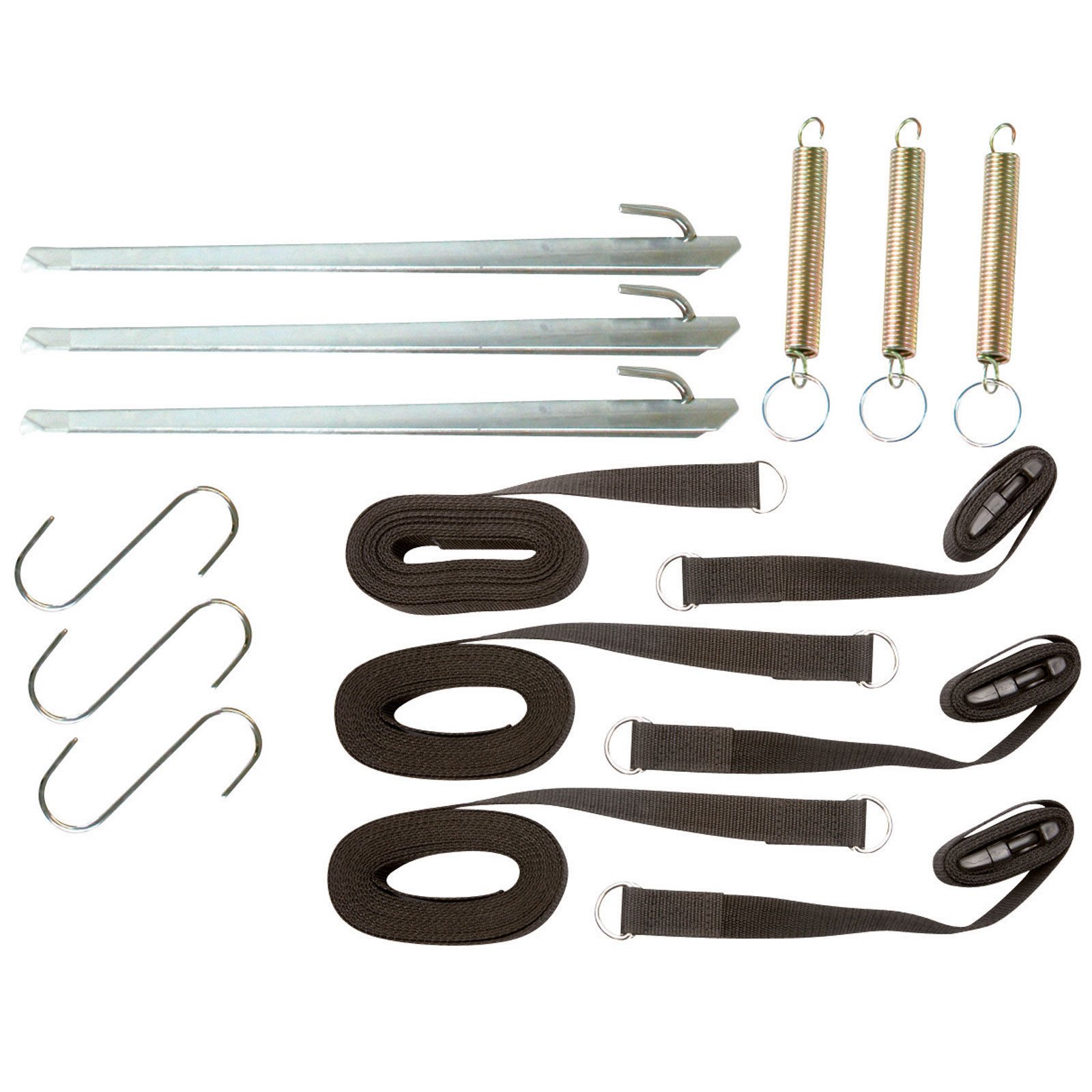 Bo-Camp - Storm line set - 3 pieces - 5 meter Bo-Camp - Storm line set 3 pieces - 5 meters
