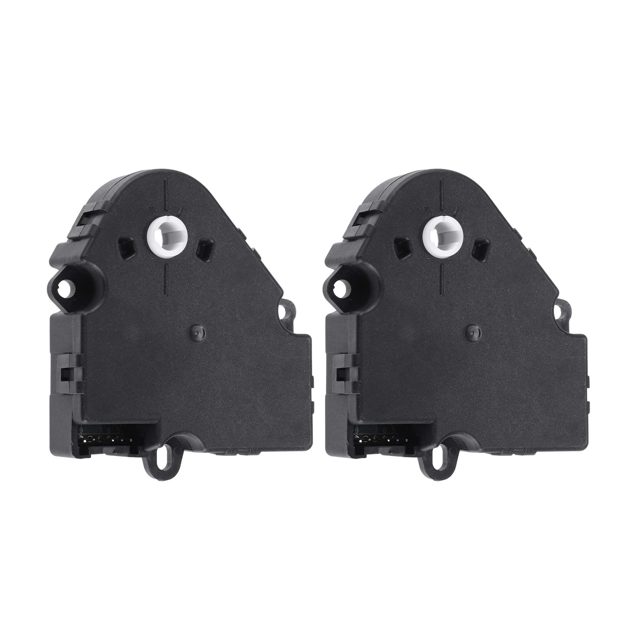 uxcell 2pcs HVAC Air Door Actuator Heater Blend Door Actuator for Chevy Silverado Tahoe Suburban for GMC Envoy Sierra Yukon for Cadillac for Buick AC Heater Actuator No.89018365/52402588