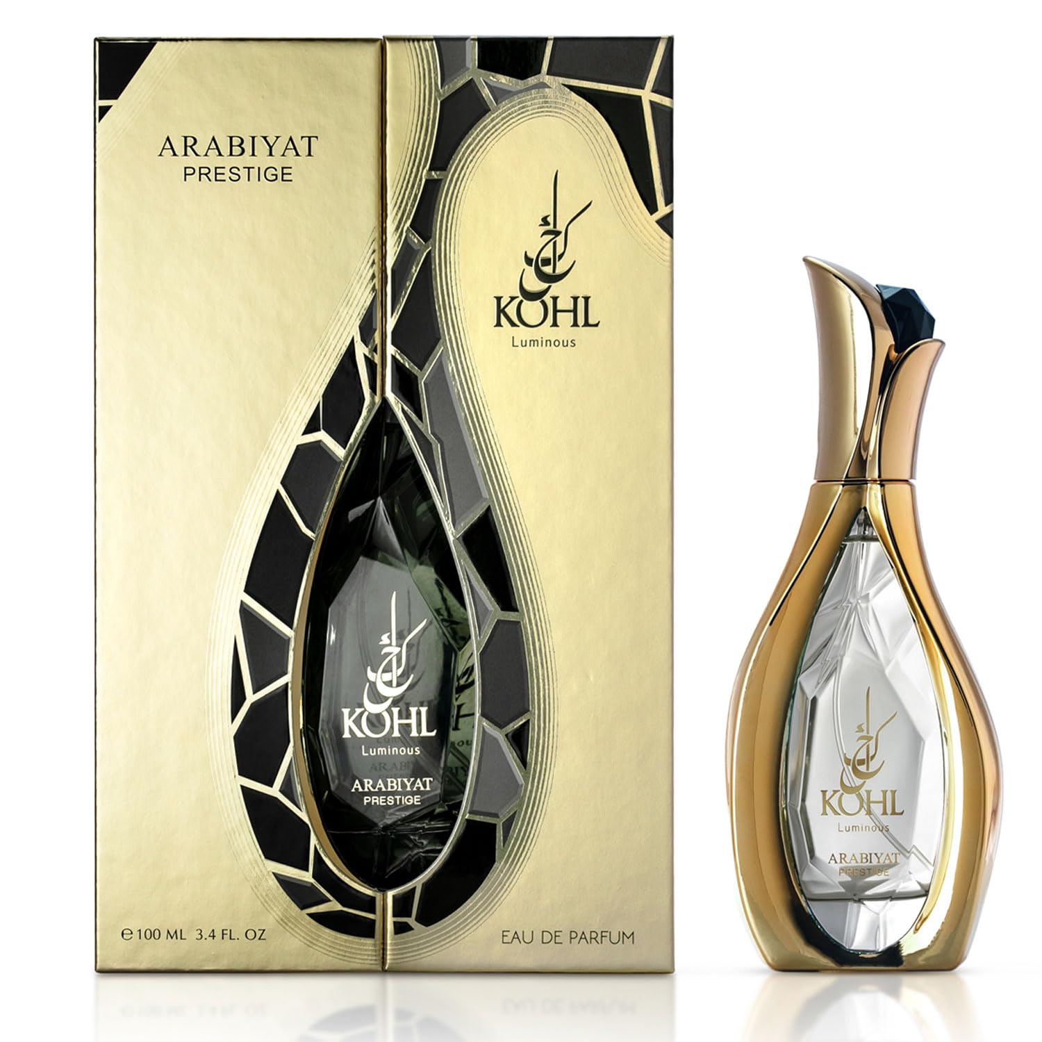 香水(男性用) Arabiyat Prestige Kohl Luminous Amazon.com : ARABIYAT PRESTIGE Kohl Luminous Eau De Parfum 3.4FL