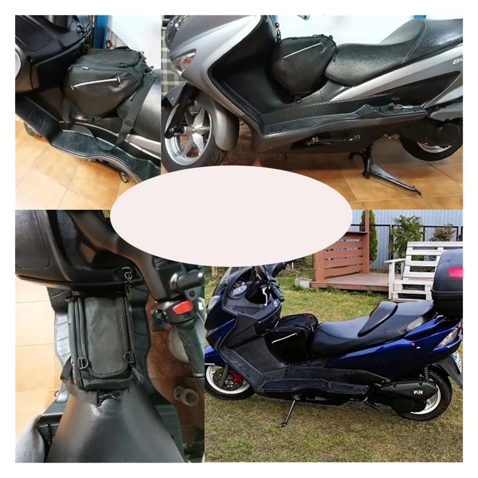 Moto Selle Borsa Da Viaggio Per X-ADV 750 20-35L Borse Portaoggetti Anteriori Con Tracolla Da Tunnel Per Scooter