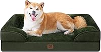 Vista 108 de EHEYCIGA Camas ortopédicas para perros extra grandes, cama impermeable de espuma viscoelástica XXL para mascotas con laterales, fondo antideslizante