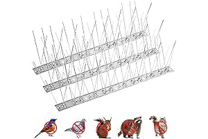 Bird Deterrent Spikes - Prevent Birds from Nesting Effectively