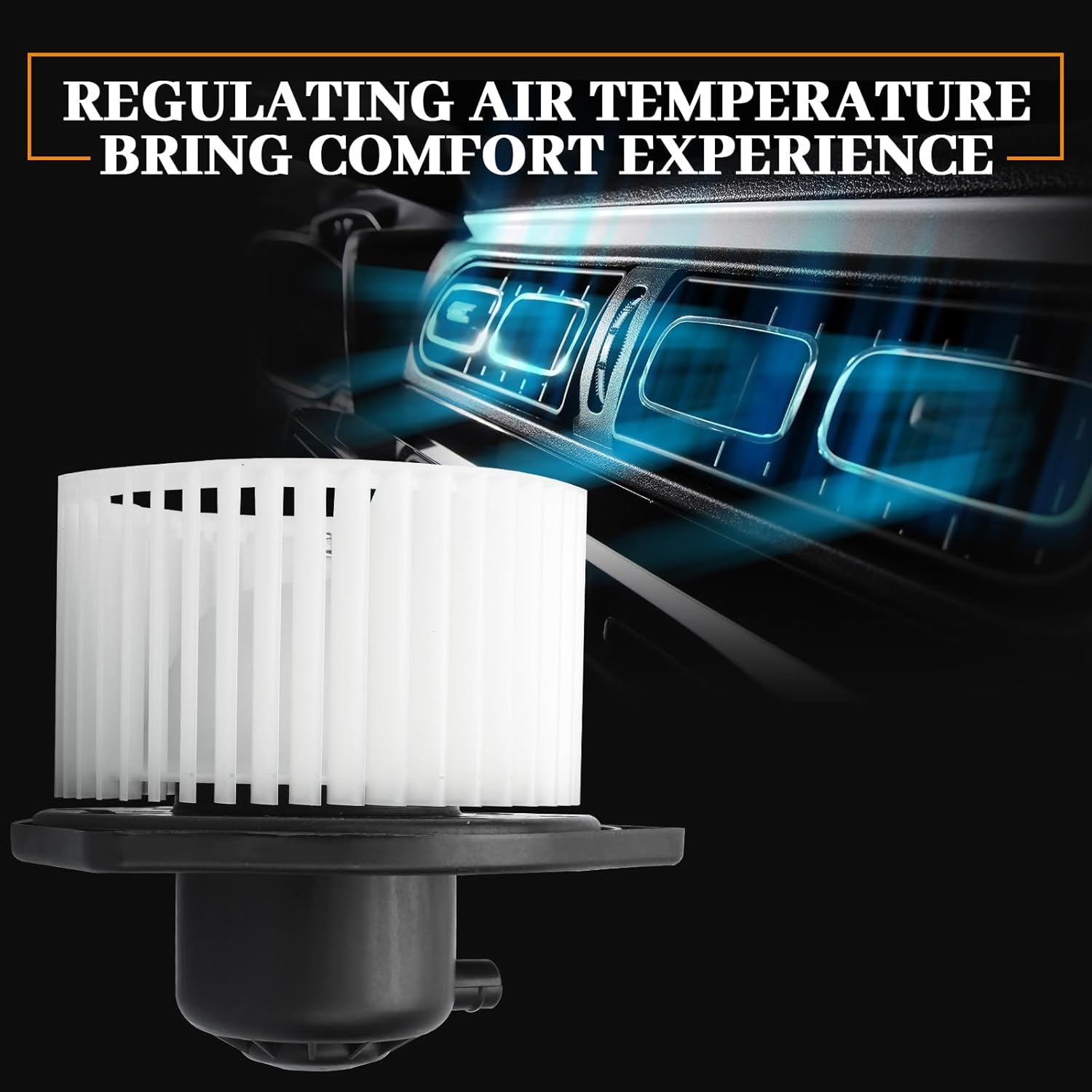 700239 HVAC Blower Motor Assembly for Mitsubishi Lancer 2008-2017, for Mitsubishi Outlander 2008-2018, for Mitsubishi Outlander Sport 2013-2017