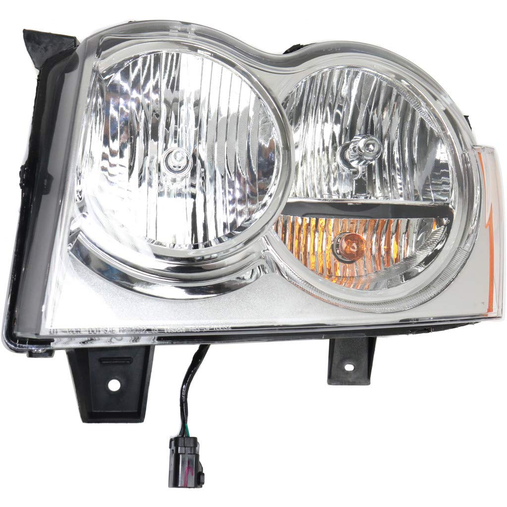 Amazon.com: For Jeep Grand-Cherokee Headlight 2005 2006 2007 
