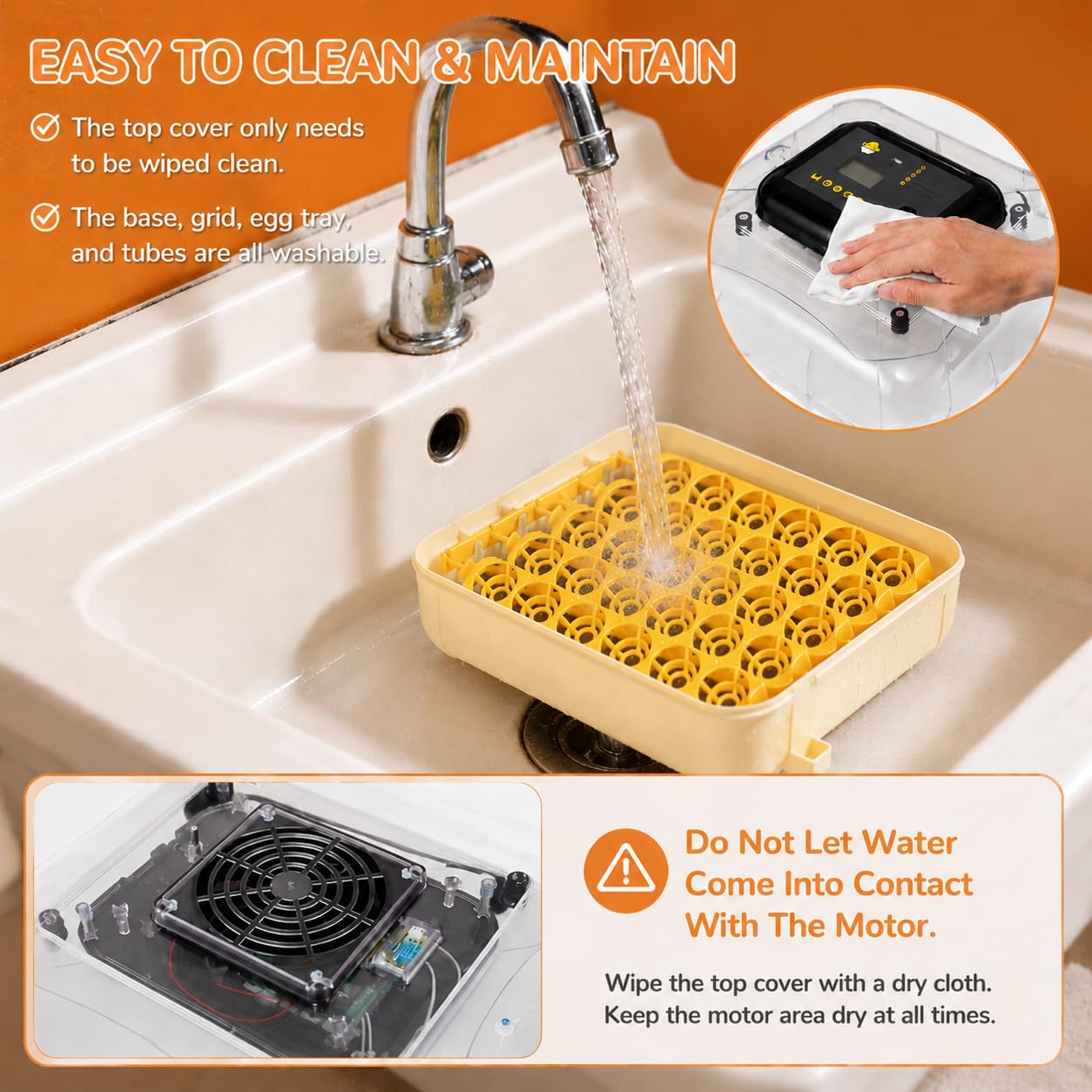 Egg Incubators for Hatching 30 Eggs with Temperature Humidity Control