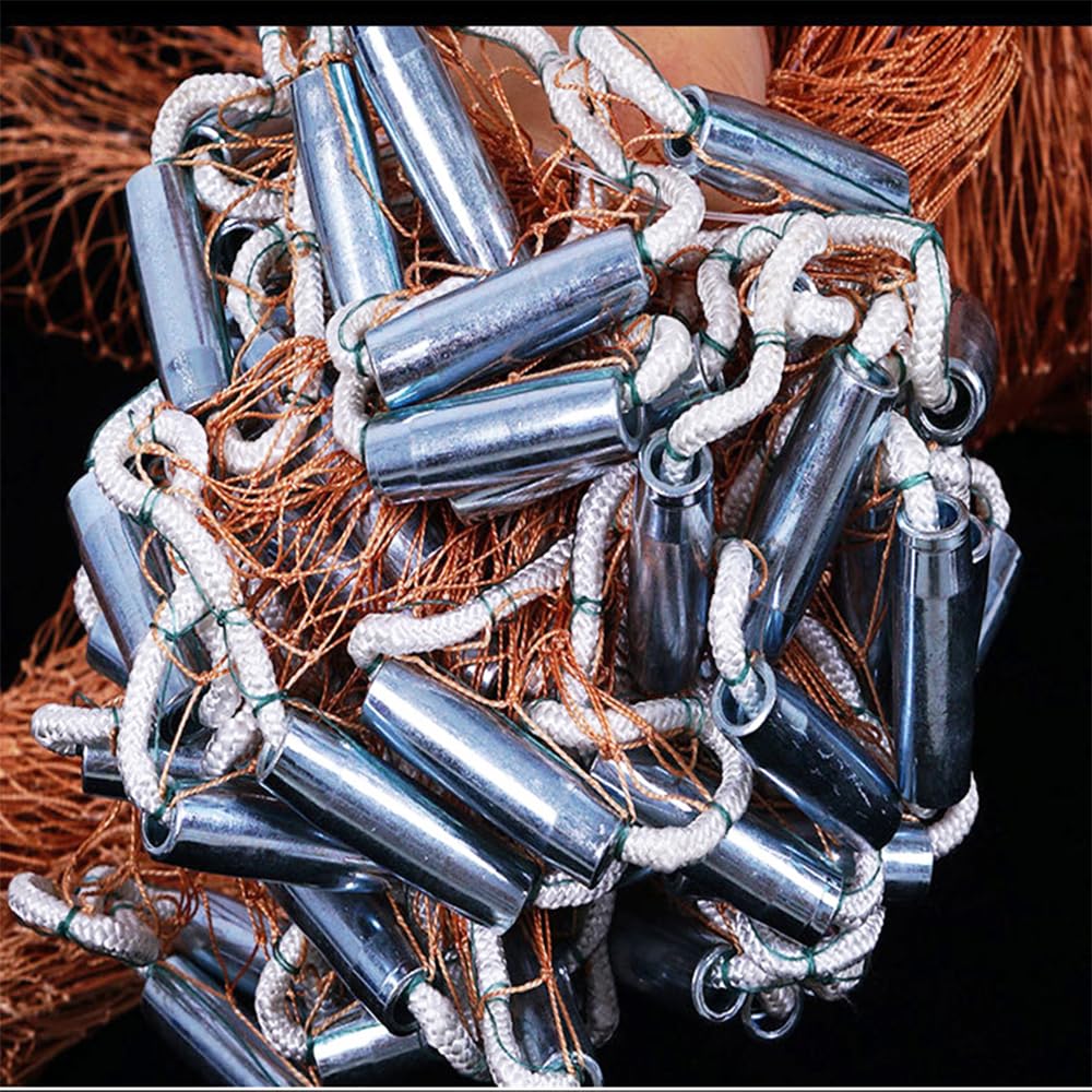 Lawaia Wurfnetz Zum Fischen Fischernetz Cast Net Angelnetz Handwurf Fishnets Fischreuse Angelnetz Aus Nylon Fische Angeln Mesh American Style Falle Net Angelzubehö