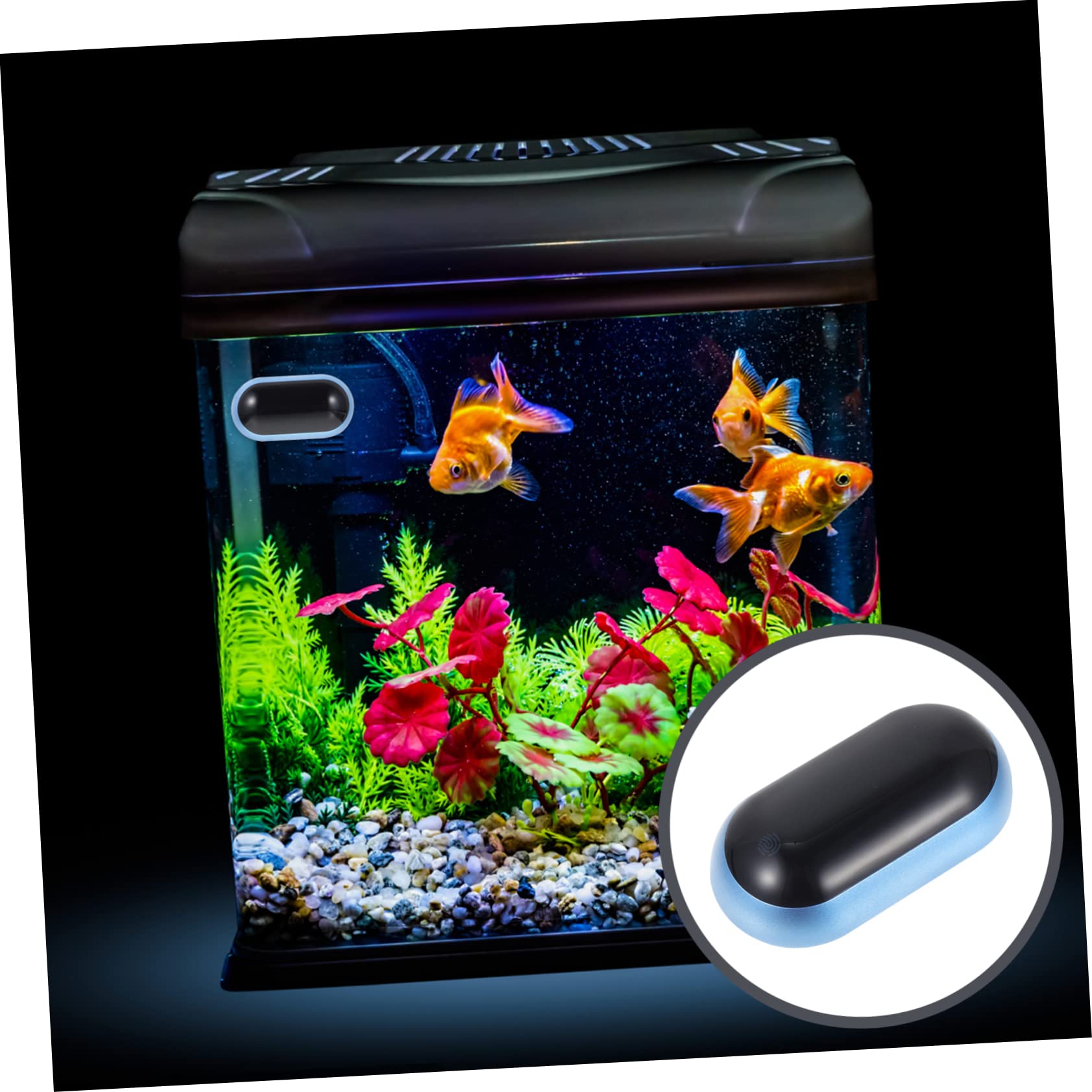 BESPORTBLE 2 Pezzi Termometro per Acquari Strumento Misurazione Della Temperatura con Display LCD e Inossidabile Facile da Installare e Resistente per Serbatoi e Terrari