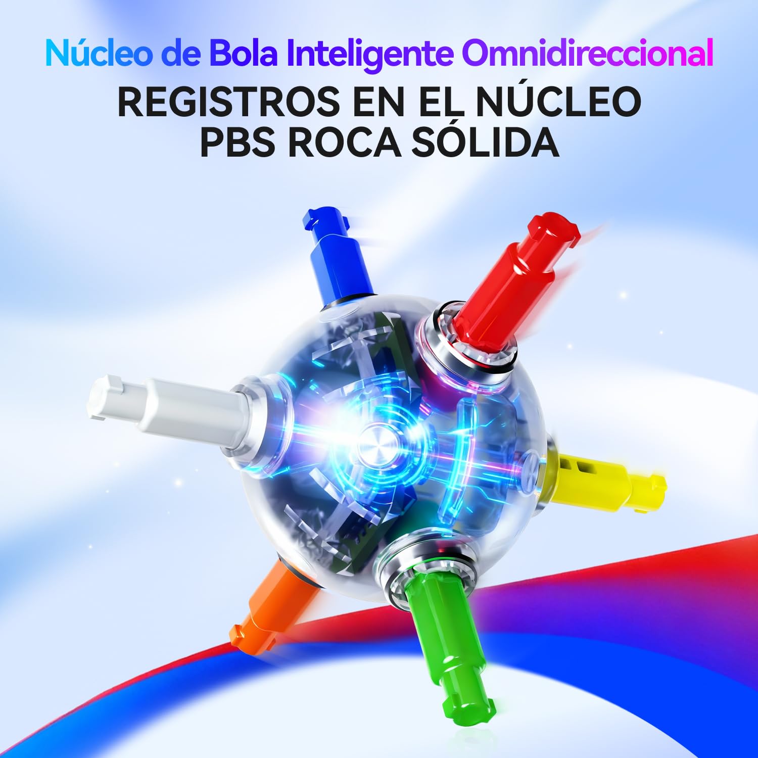 GAN i4 Smart Cube UV, Cubo Magnético 3x3, Cubos Inteligente de Velocidad, Conectividad Bluetooth, Apto para Principiantes y Avanzadados, Cronometraje Mediante Aplicación para Competiciones en Línea