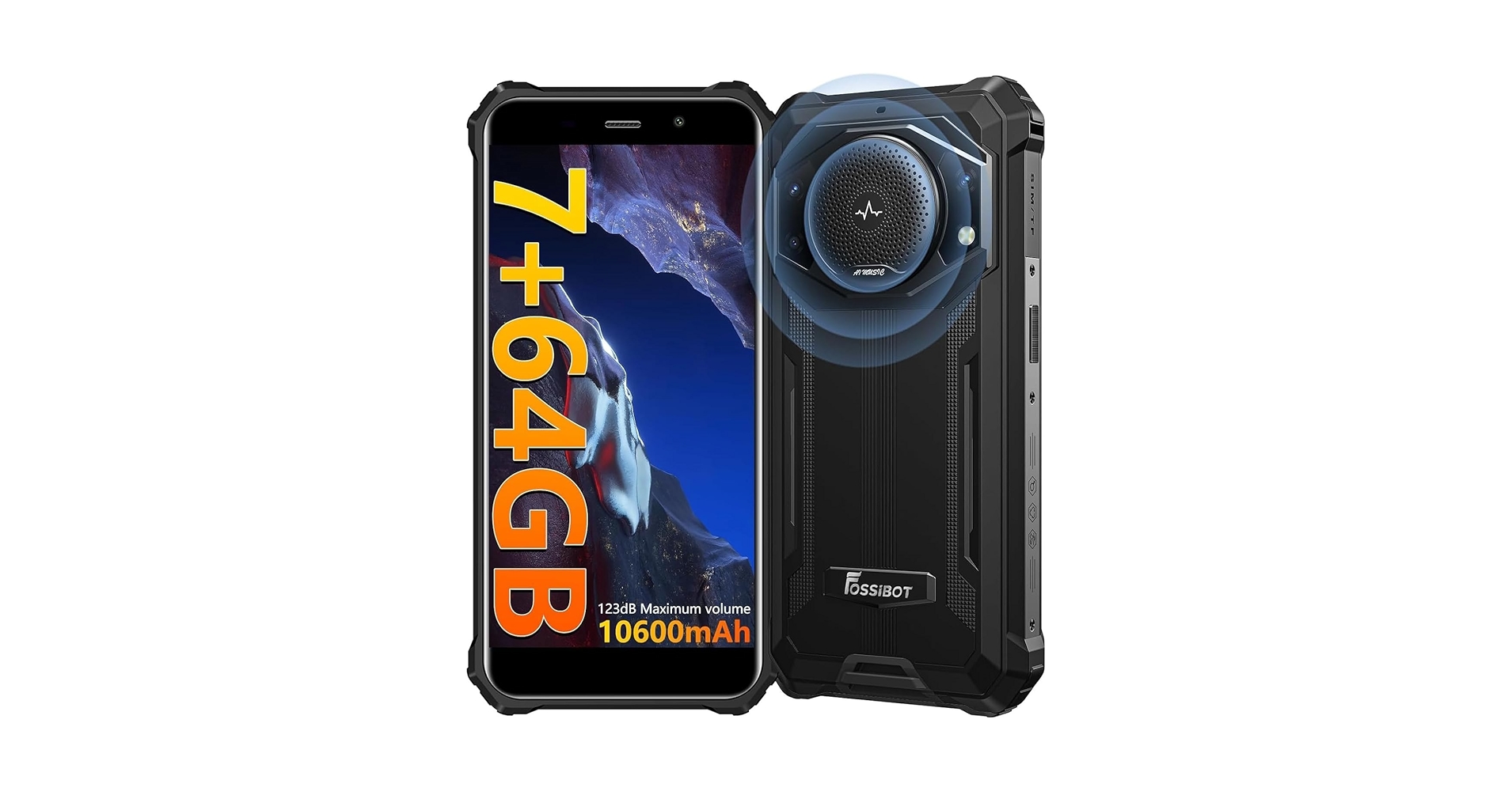 Amazon.com: FOSSiBOT F101P Rugged Call Phone，Android 13 7GB
