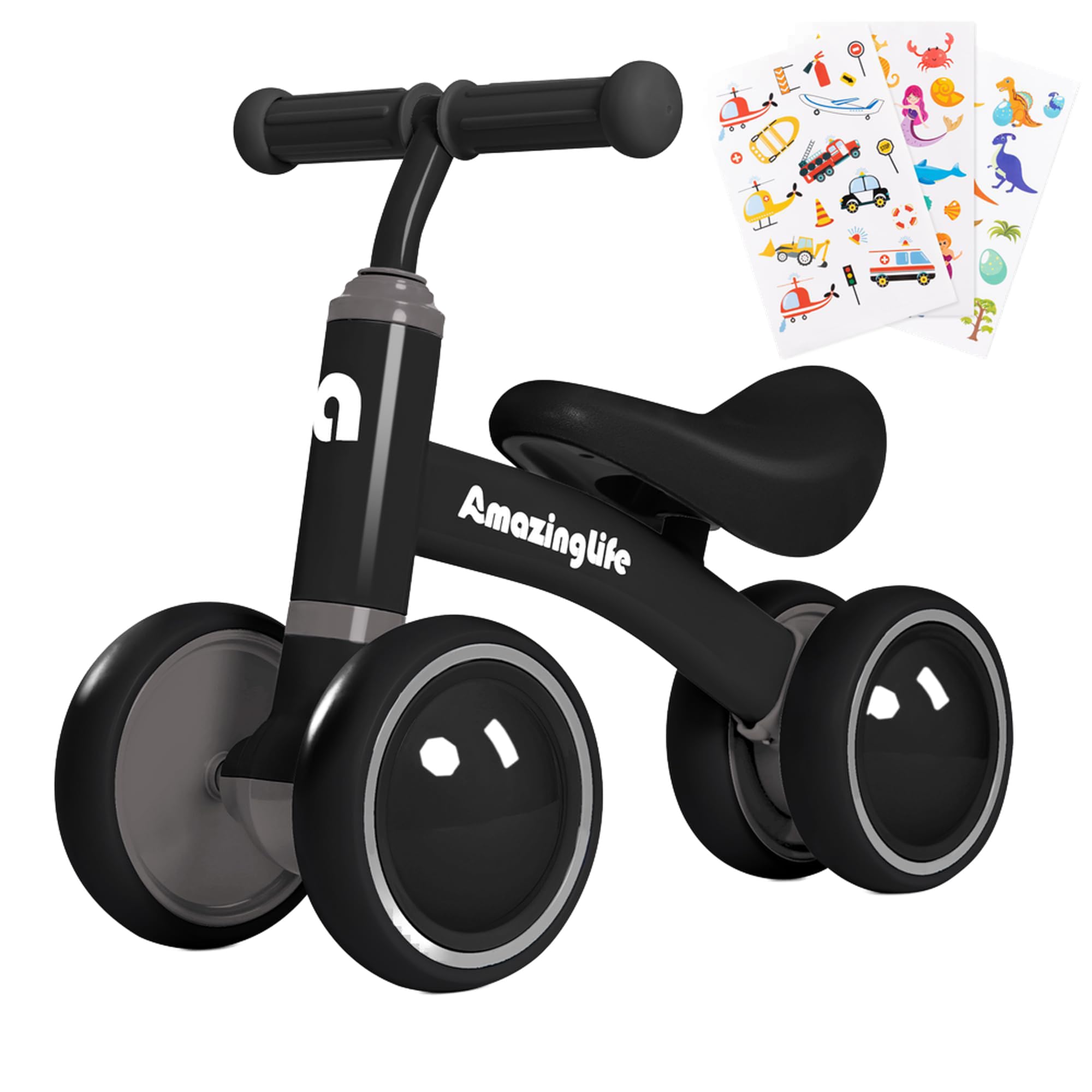 厚岸 NEW BORN FOUNDATIONS 1 Baby Balance Bike, Cute Toddler Bikes 12-36 Months Gifts for