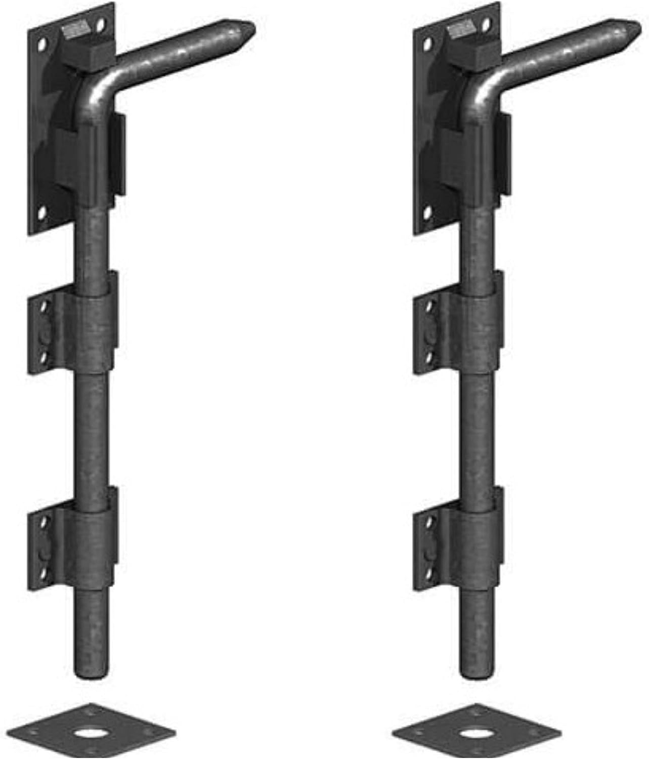 Haven Heritage Gate Drop Bolt HeavyDuty Ideal for Wooden Gates, Drop Down Bolts For Enhanced