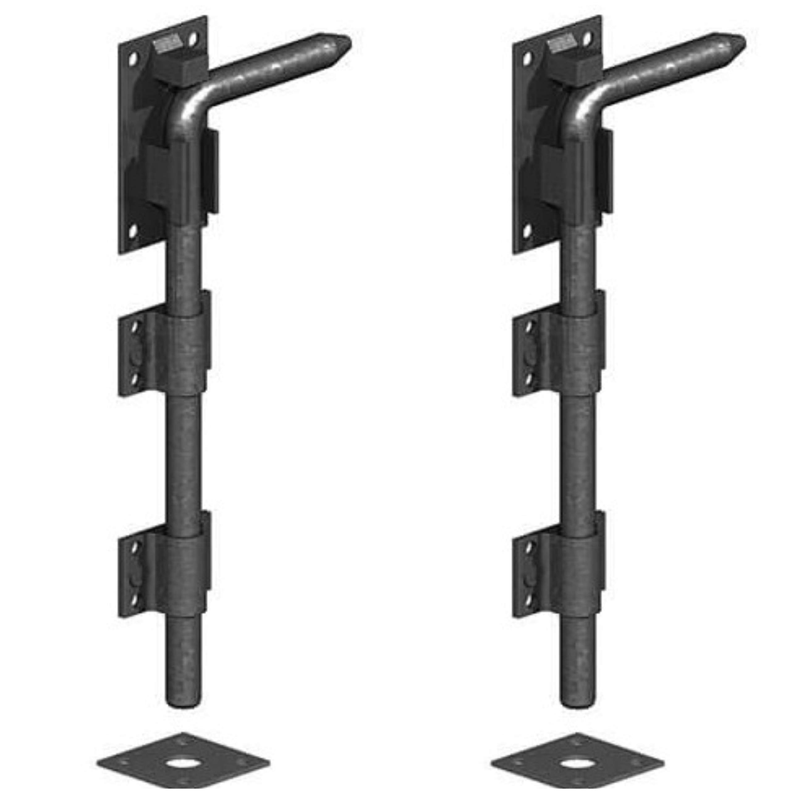 Haven Heritage Gate Drop Bolt Secure System - Heavy Duty Drop Down Bolt ...