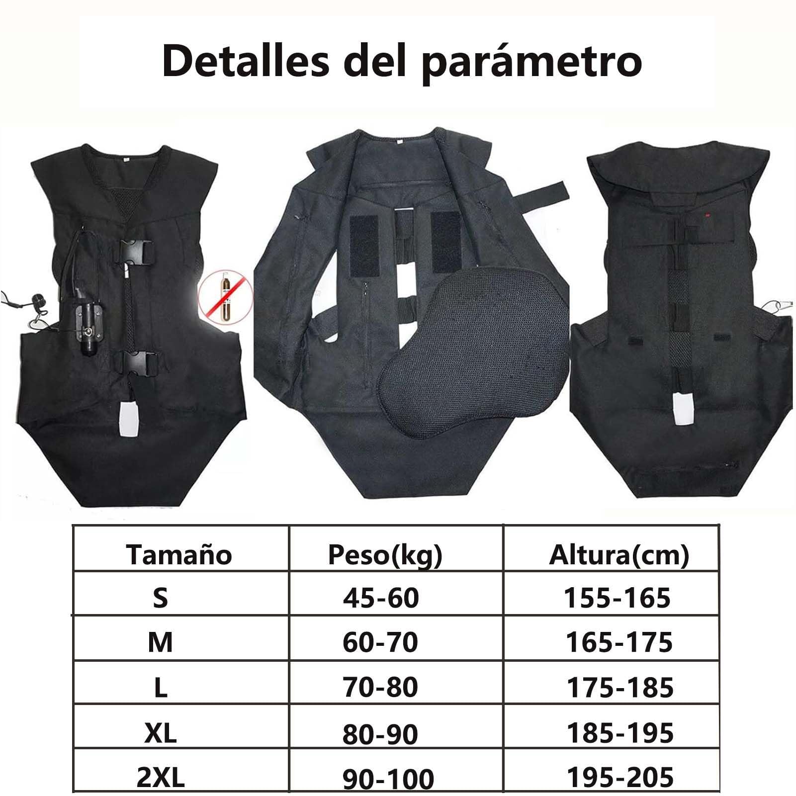 Chaleco Airbag De Equitación Y Moto, Entrenamiento Profesional, Para Hombre Y Mujer, Ropa De Protección