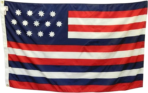 Miniatura 2 de Bandera histórica de Serapis de 3 x 5 pies, nailon duradero para todo tipo de clima, costuras reforzadas en el extremo de la mosca, fabricada con