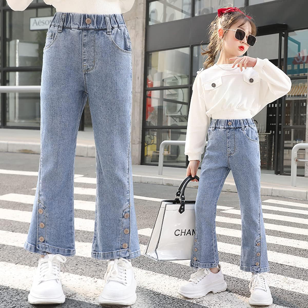 Buy Milokado Kids Girls Bell Bottom 