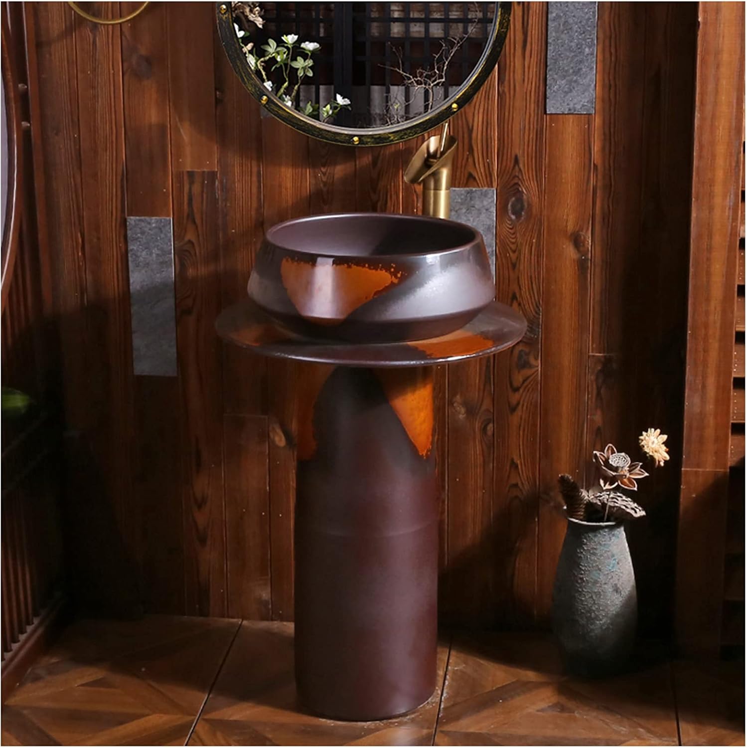 パンツ - COTYLE (コチレ) チャパール CHAPAL オリーブグリーン レザー