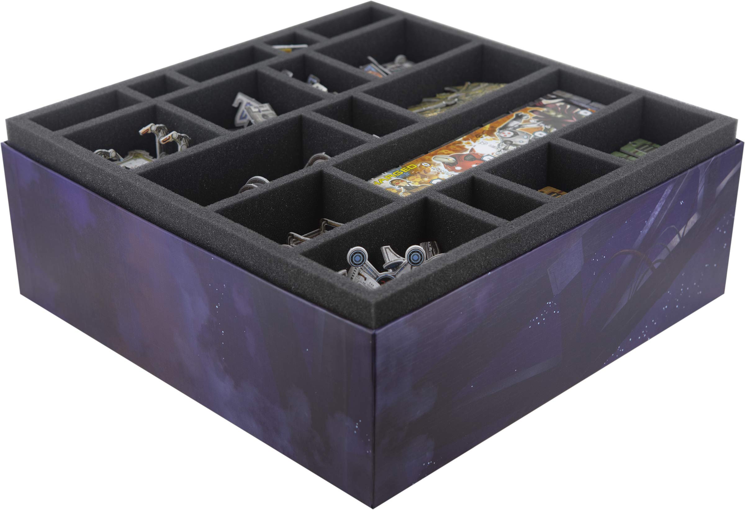 Feldherr Set Schiuma Compatibile con Core Space: Core Game + Purge: Focolaio! - Scatola di Gioco da Tavolo