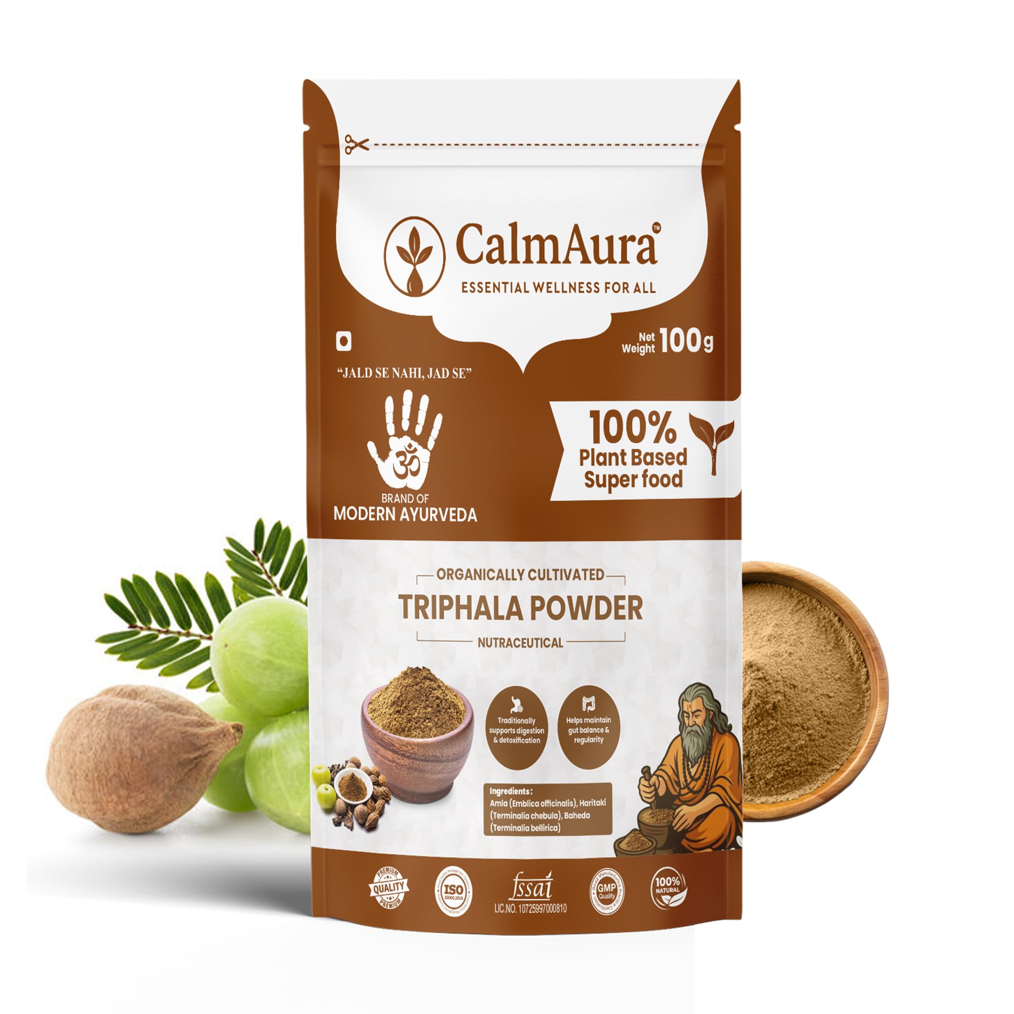 CalmAura Stevia Leaf Powder 100% Natural Zero Calorie Sweetener | Herbal Sugar Substitute for Diabetic & Weight Management | Plant Based Organic Stevia rebaudiana | Sugar Free Healthy Alternative — Amazon image 15