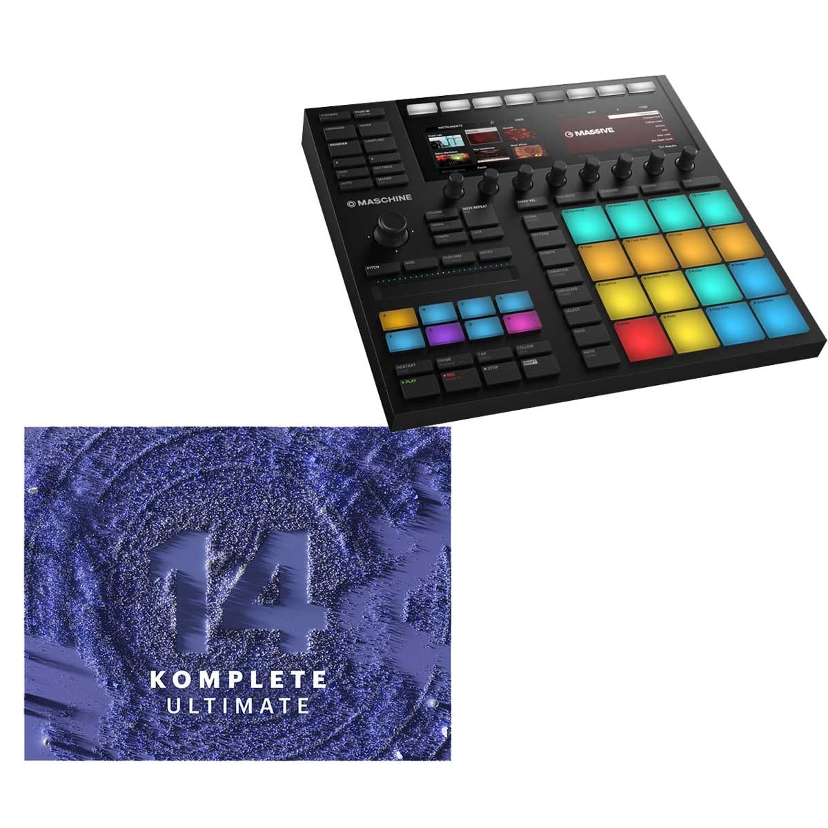 Amazon.co.jp: Native Instruments (NI) MASCHINE MK3 + KOMPLETE 14