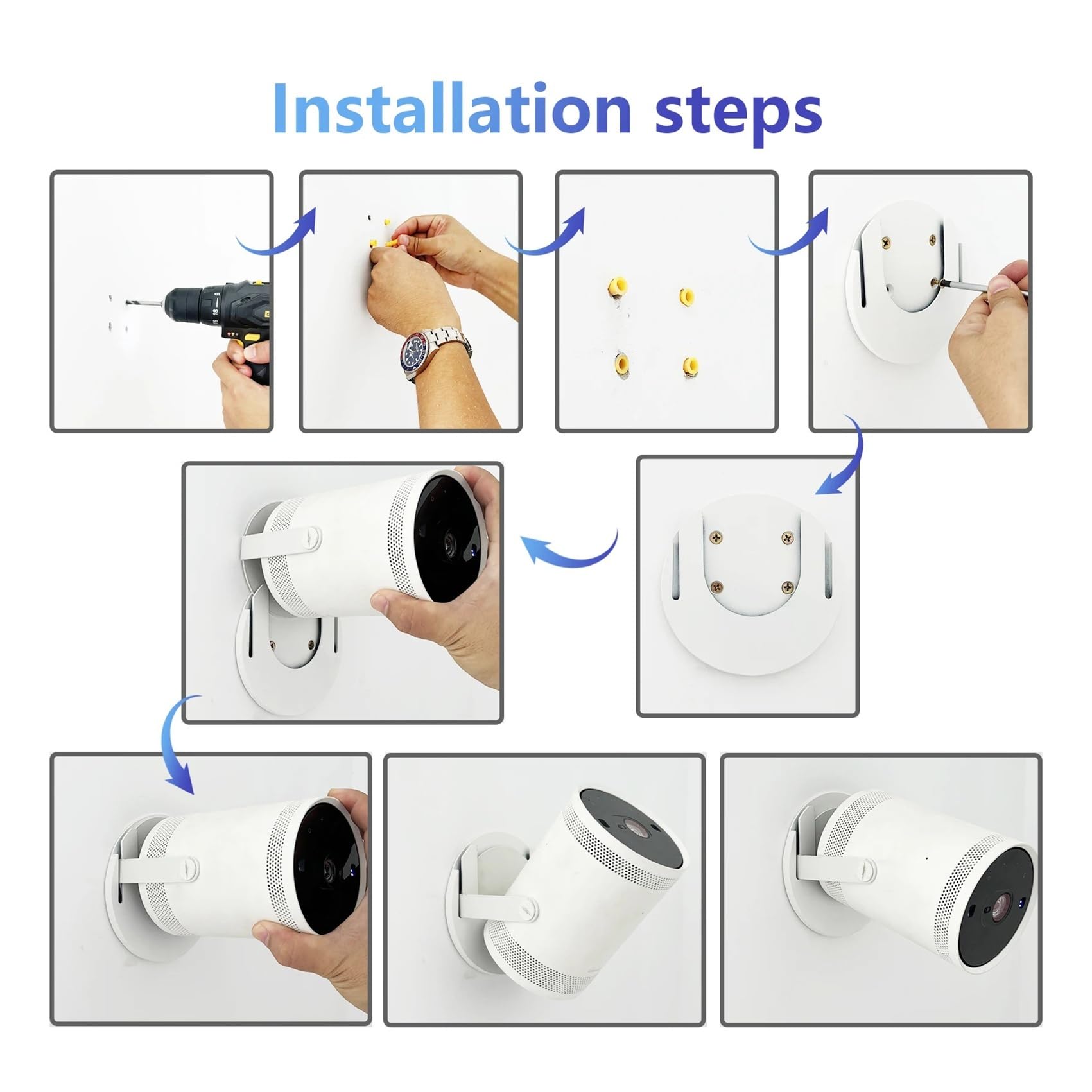 Soporte de Pared para Proyector HY300 HY300PRO HY300-G | Modelos HY300 HY300PRO HY300-G; Soporte de Pared para Proyector