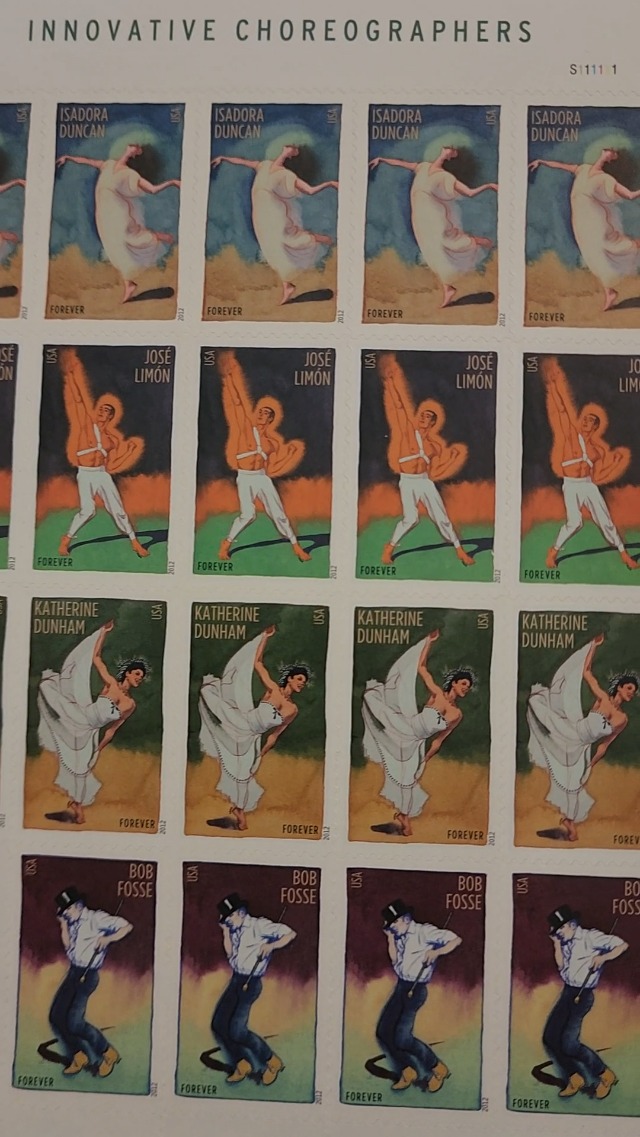 South Florida Postal Blog: Innovative Choreographers Dance On Stamps - View #12