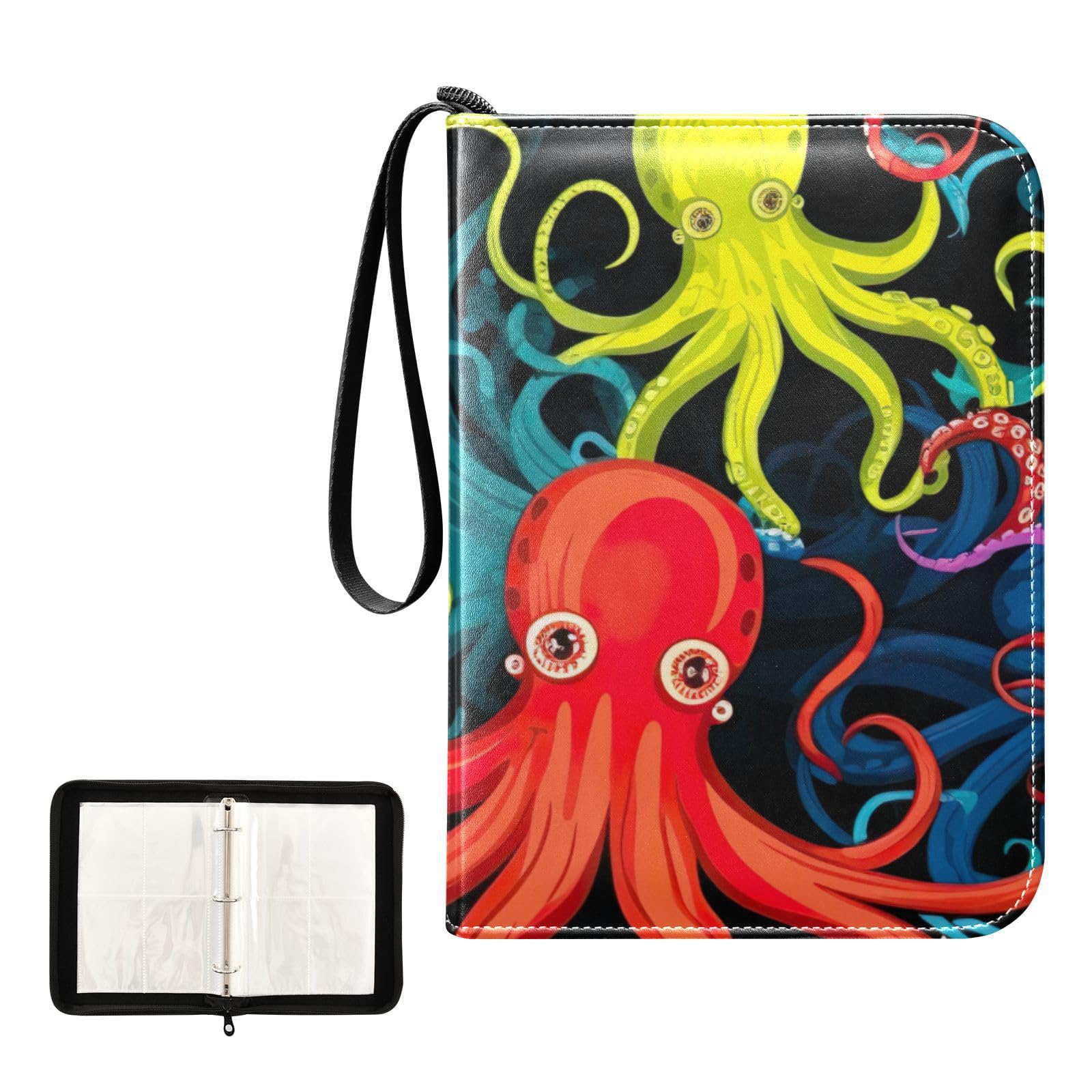 Amazon.com: Octopus Waterproof Trading Card Binder,400-Pocket