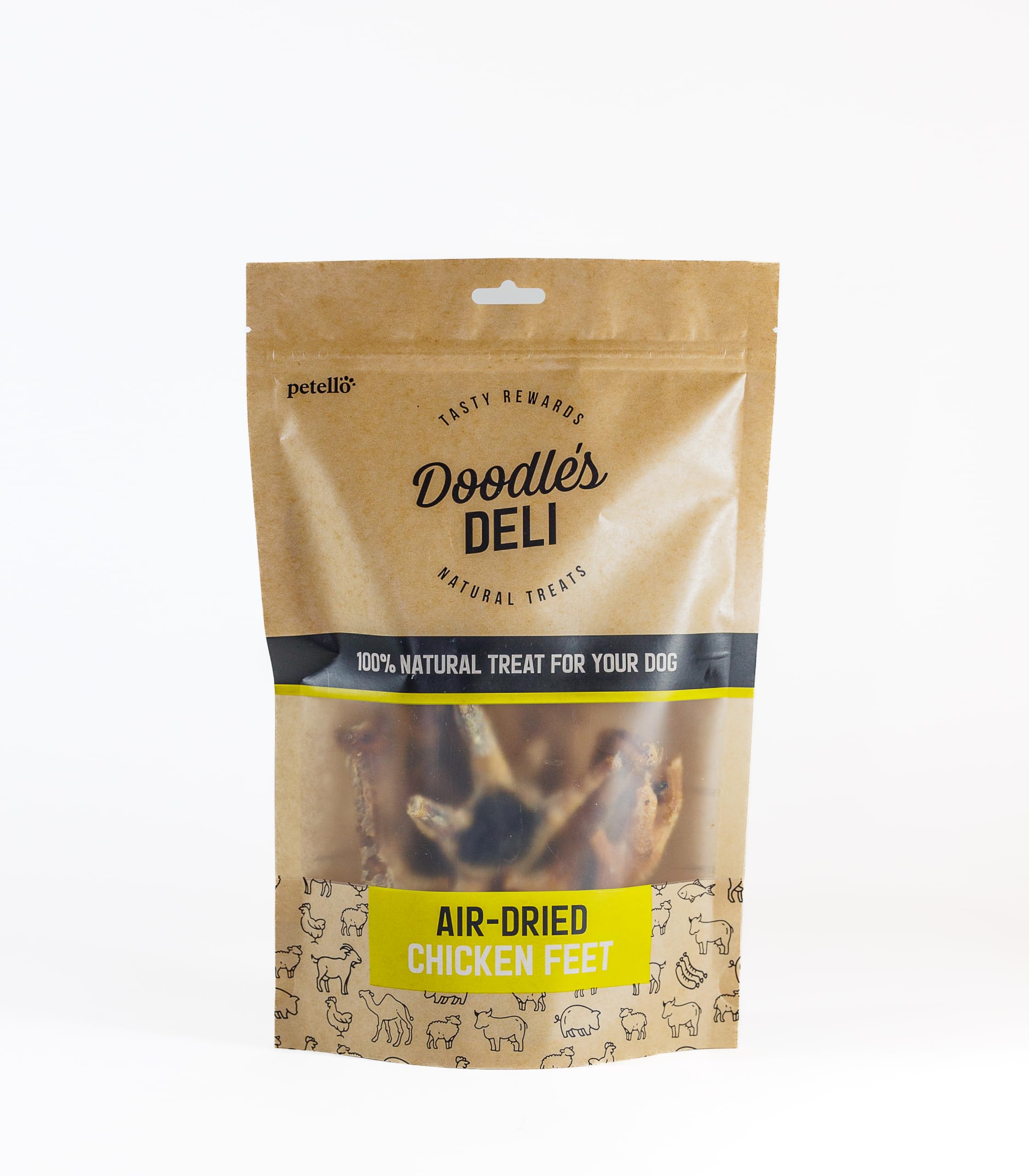 Doodle's Deli Air Dried Chicken Feet - 100G