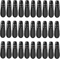 Vista 13 de Presentador inalámbrico de presentación remota Clicker: USB tipo C PowerPoint Clicker con puntero rojo Control PPT de largo alcance - Avanzador