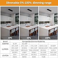 Vista 32 de Kitchen Island Lighting Modern Light Fixture Kitchen Island Pendant Light Dimmable LED Chrome Mini Pendant Lighting Dinning Room Living Room Chrome