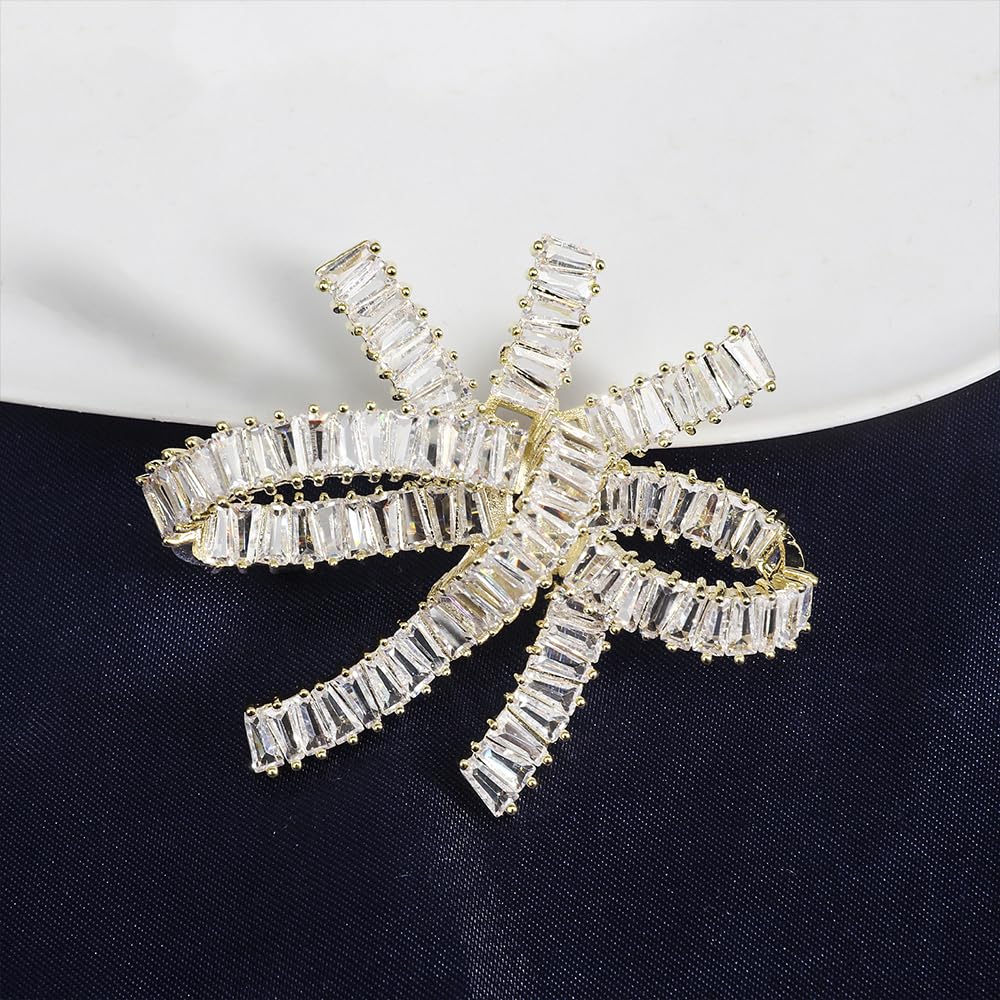 Broches para Mujer, Moda, Lazo Irregular, Broche de Solapa para Traje, Fiesta, Boda