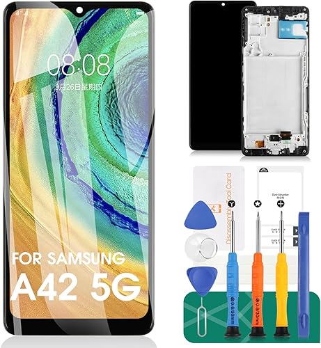 Incell - Pantalla de repuesto para Samsung Galaxy A42 5G para Galaxy A42 5G, pantalla LCD para SM-A426B SM-A426U digitalizador de reemplazo con