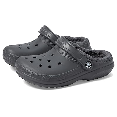 Crocs Classic Lined Clog Clog Shoes Slate Grey/Smoke