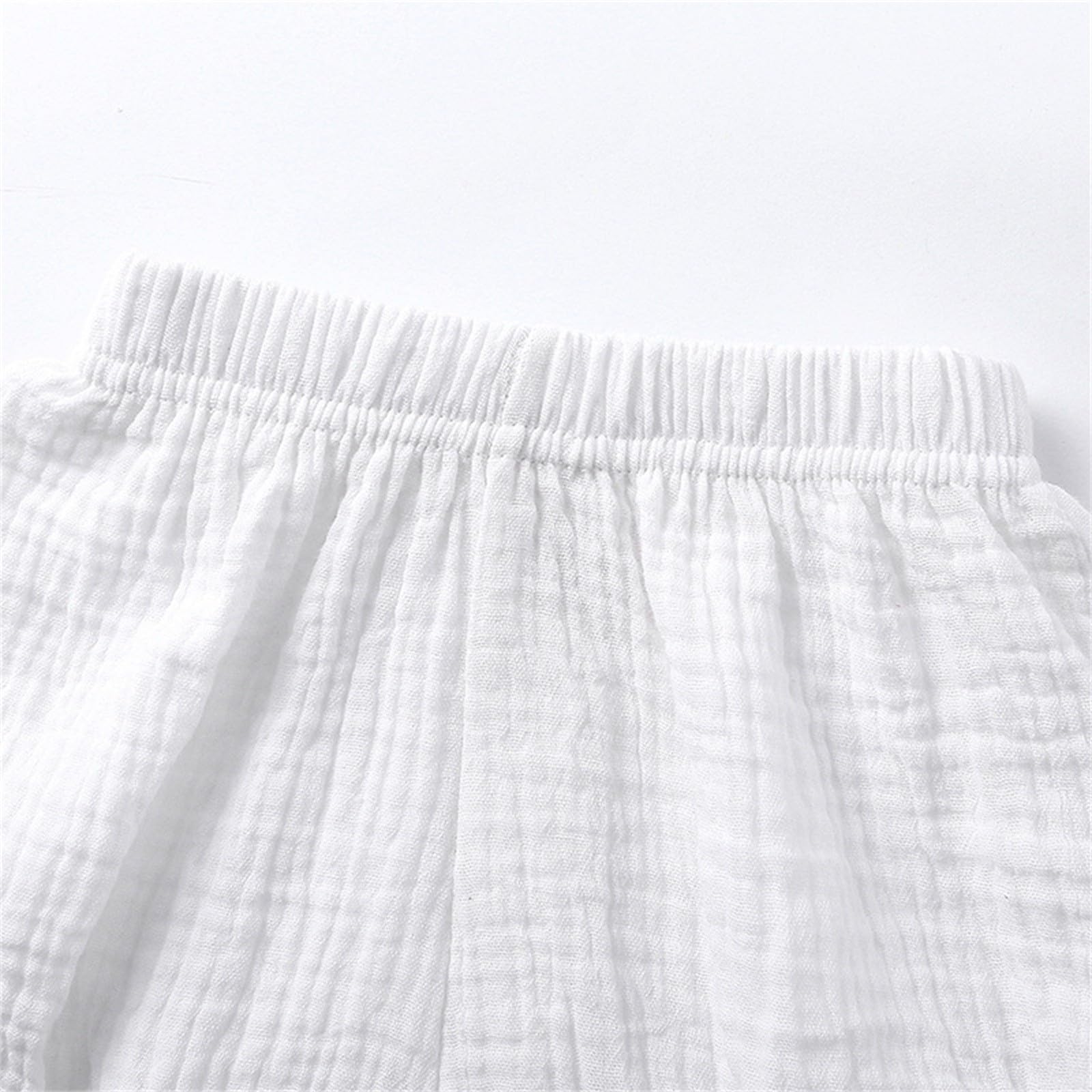 Générique Bloomer Mixte bébé Coton Lin, Culotte Couvre-Couche Respirante et Coupe Flexible, Short Enfant Doux et Pratique, pour Les Nourrissons et la Vie familiale Quotidienne