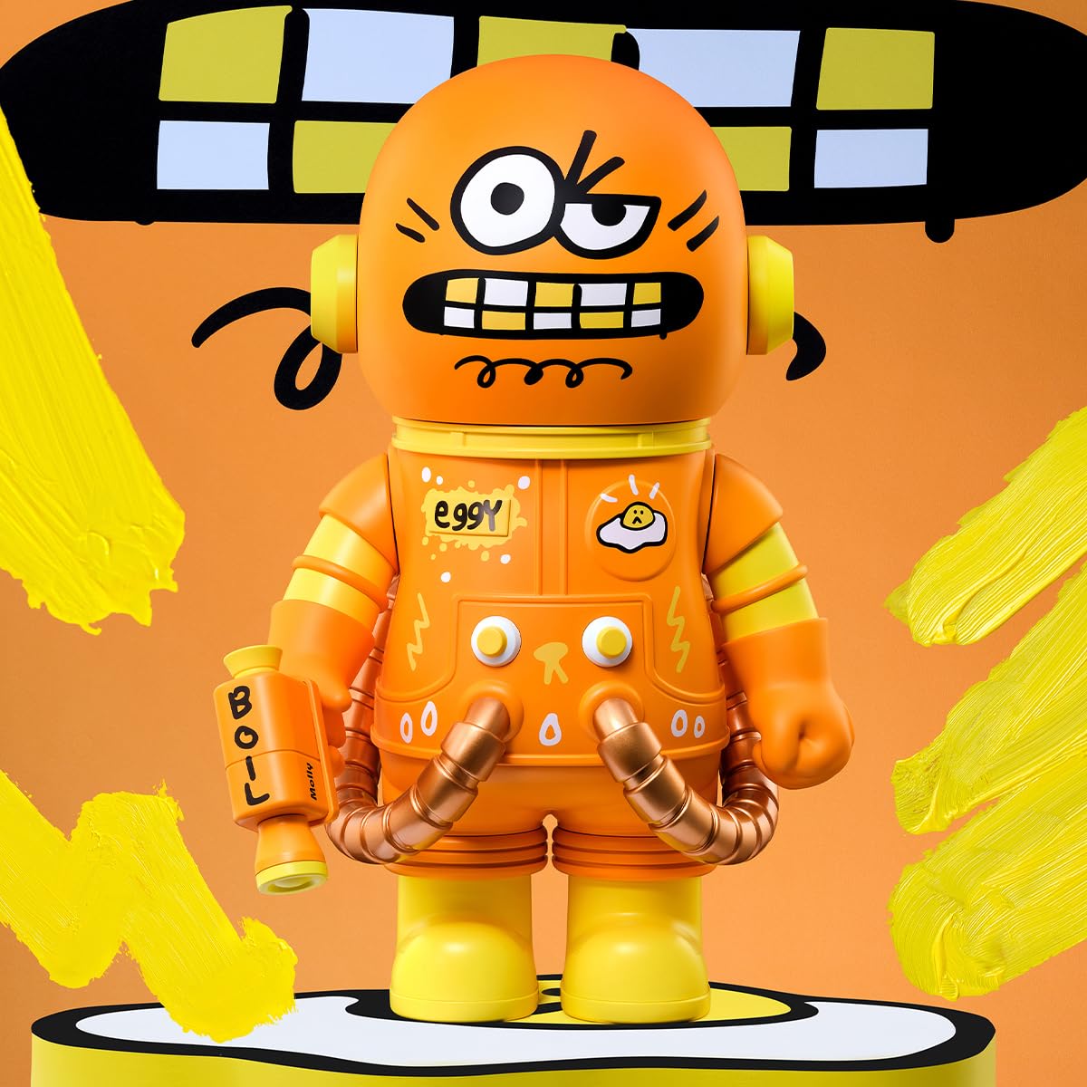 POP MART MEGA Space Molly 400% Jon BURGERMAN Space Cadets Series Figure Anime Actionfiguren Sammelfiguren Sammler Kunstspielzeug Spielzeug Figuren Geschenk 1PC