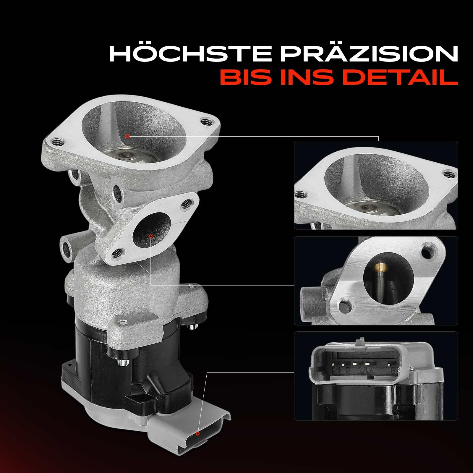 Frankberg 2 válvulas EGR enfriadoras de recirculación de gases de escape | Compatible con: Discovery III L319, Discovery III Furgoneta L319, R.a.n.g.e R.o.v.e.r Sport L320, Discovery IV L319