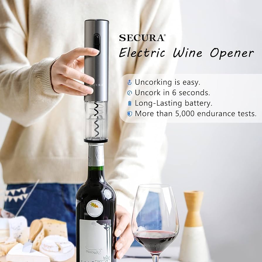 The Secura Electric Wine Bottle Opener, Reviewed, wine opener