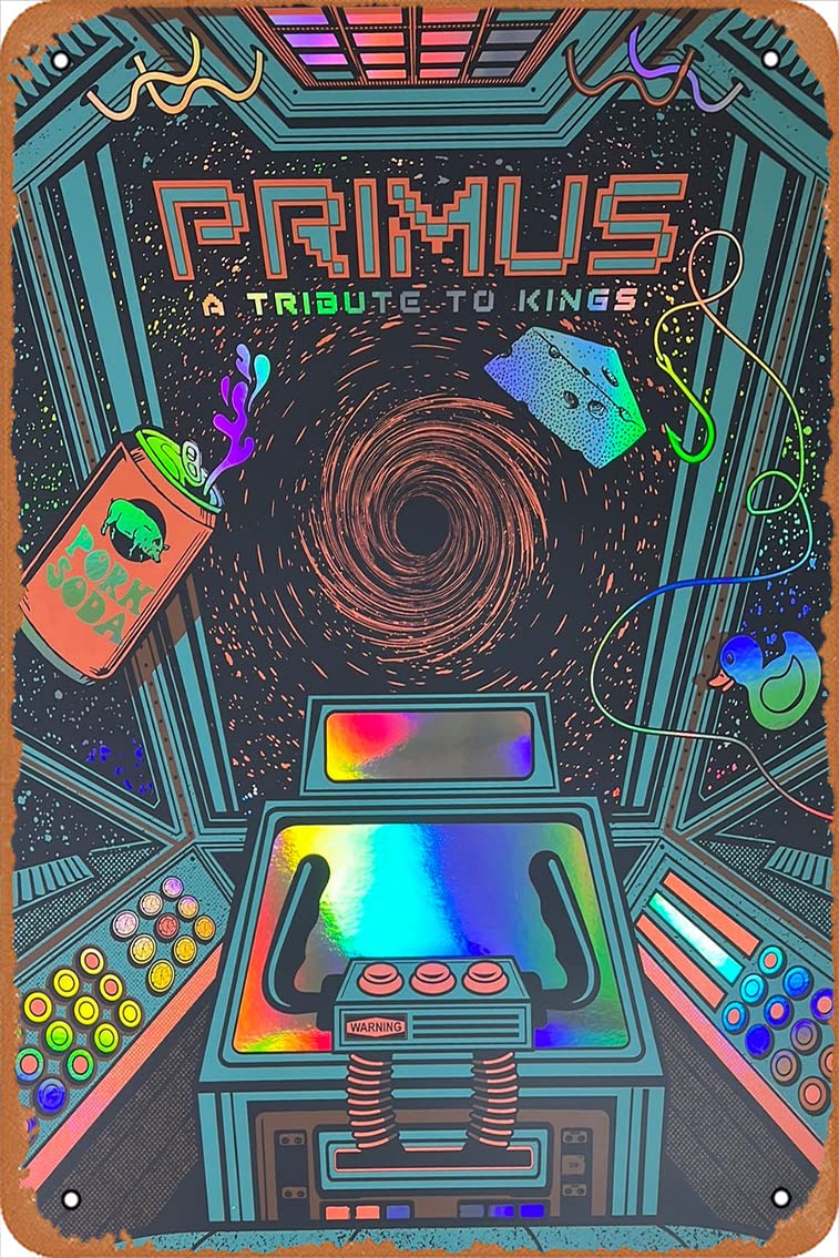 Amazon.com : Primus - 2021 poster Raleigh, NC FOIL Retro Metal Tin Vintage  Sign 12 X 8 Inch Wall Decor : Home & Kitchen