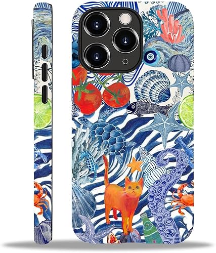 Miniatura 127 de Funda para iPhone 15 Pro Max, Diseño Floral Bohemio con Bordado Sintético - Protección Dual Híbrida Silicona + PC Duro Resistente a Golpes Funda