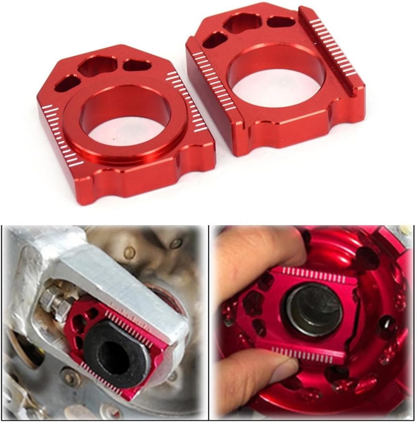 Rear Brake Disc Caliper Rotor Guard Protector Compatible With CRF250R CRF450R CRF450RX CRF250X CRF450X JFG(Set2)