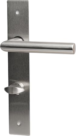 Alpertec 32500533 Piatto-LS Messing Edelstahlfarbig flaches Schild für
