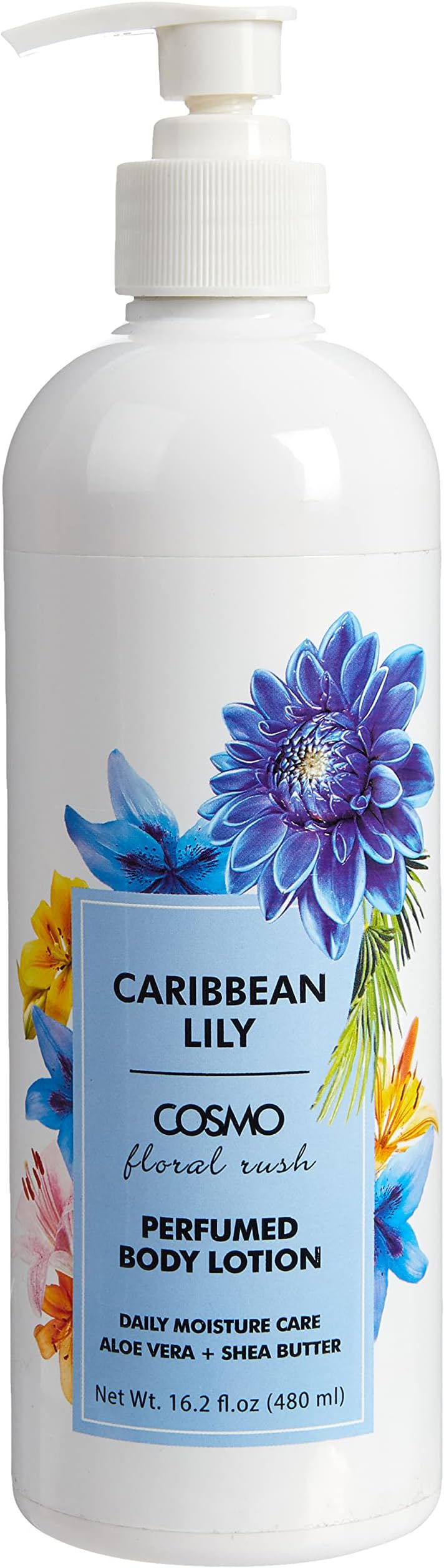 cosmetics Caribbean Lilly Body Lotion 4 480 ml, Pack of 1
