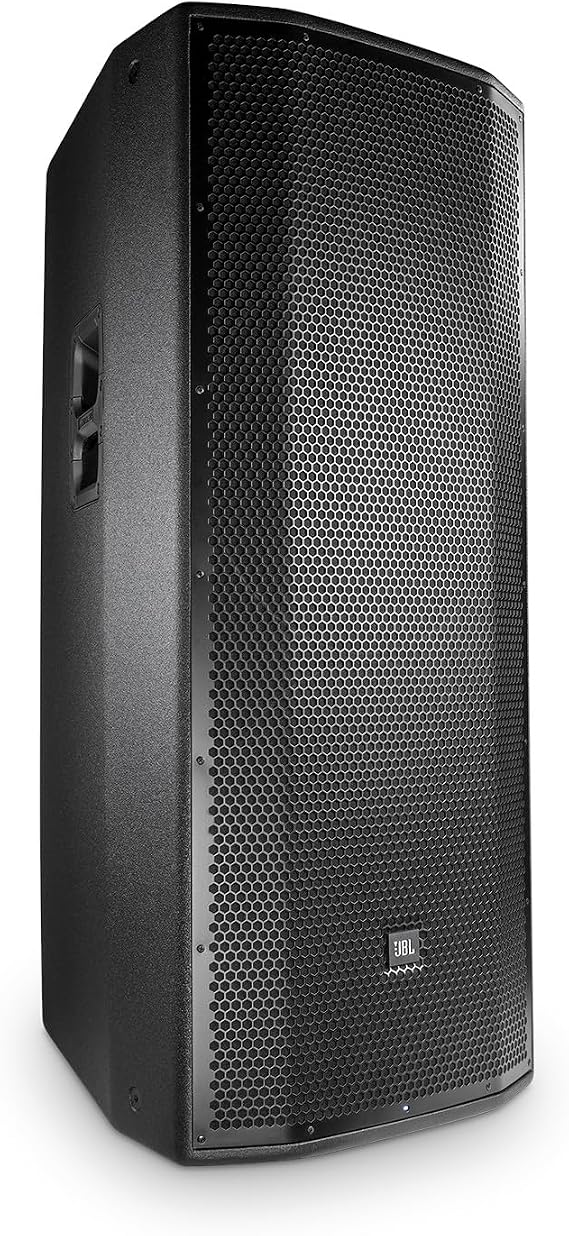 JBL Professional PRX825 Portable Full-Range Speaker. Dual 15, Two-Way, Bass-Reflex, 1500-Watt Class-D Amplifier, Wi-Fi, App Control. Black
