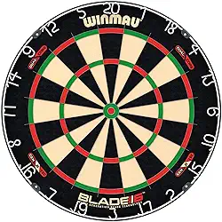 Winmau Alvo De Dardos De Cerdas Profissionais Blade 6 Dual Core