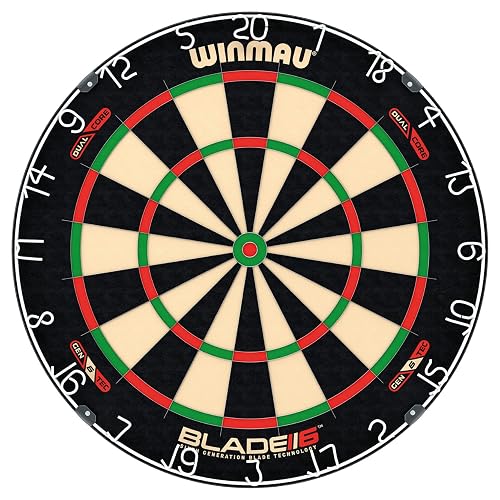 Professional Bristle Dartboard - PDC Tournament Board with Official Tournament